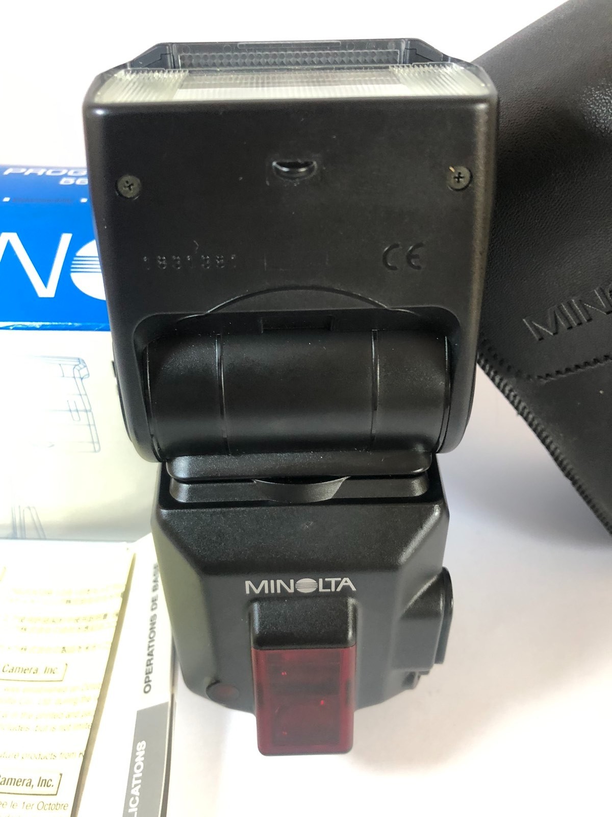 Minolta Program Flash 5600HS(D) Excellent Tested CIB + Sto-Fen