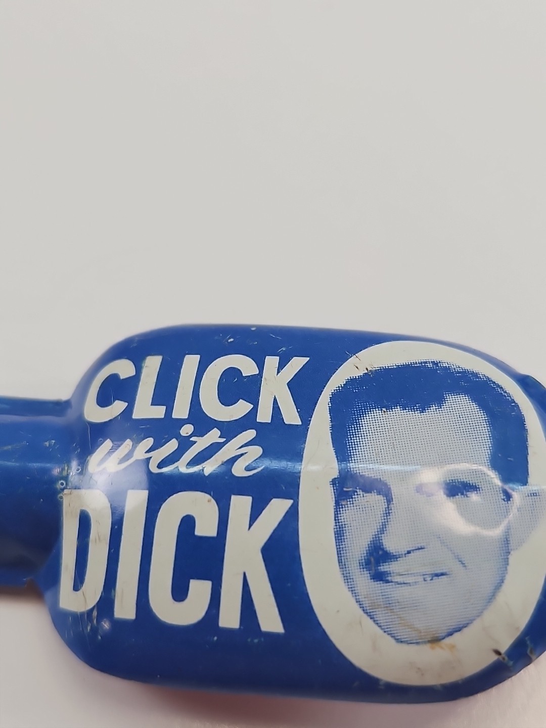 CLICK with DICK clicker 2 1/4” Campaign Memorabilia