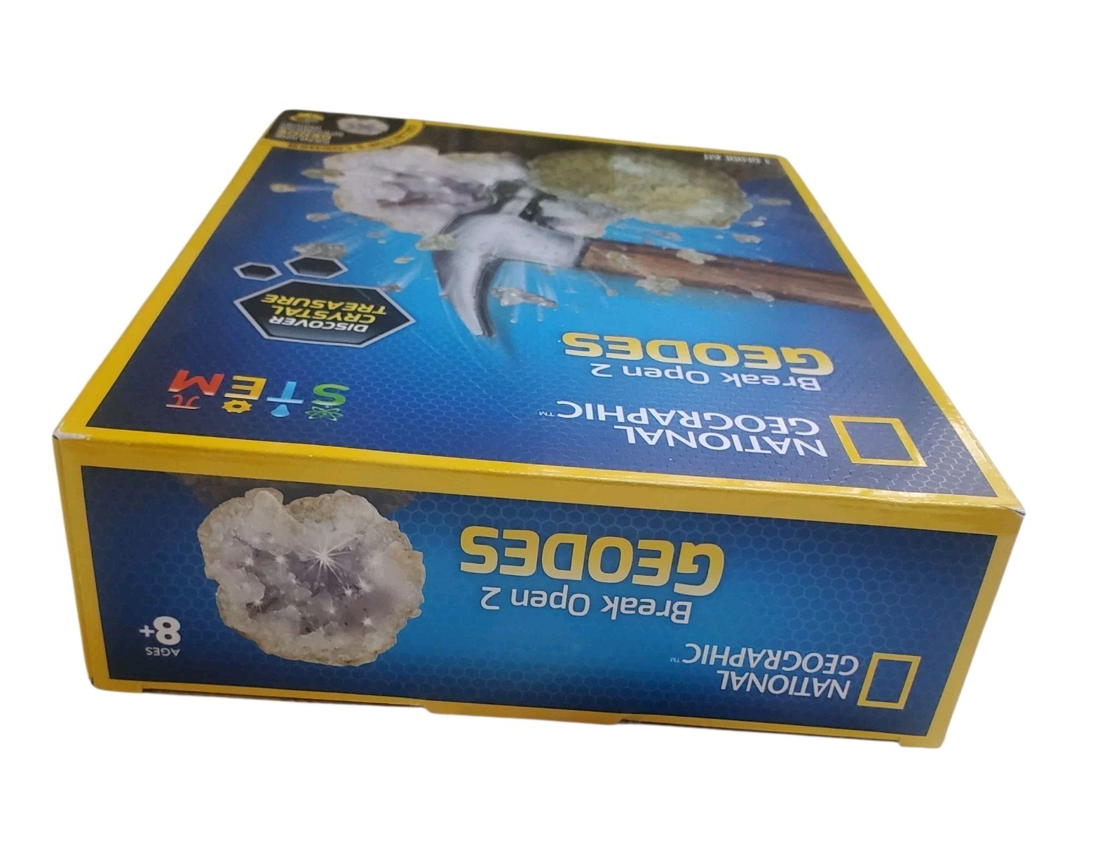Break Open Geodes Discover Crystal Treasure Fun Learning National Geographic
