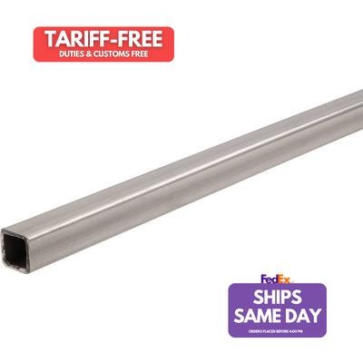 Allstar ALL22182-4, One Natural Steel Square Mild Steel Tubing 2In X .083In X 4F