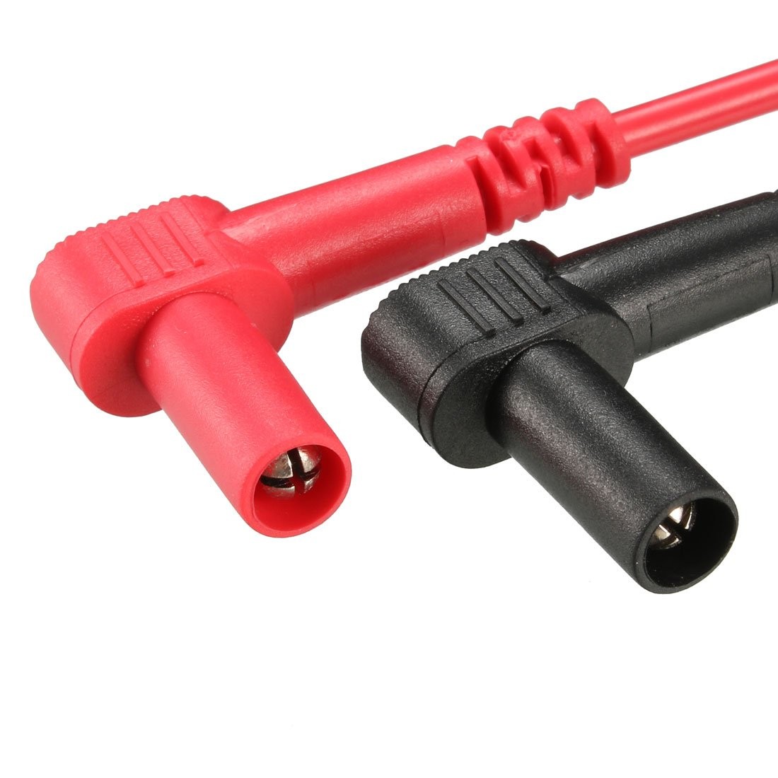 uxcell Surface Mounted 27" Devices Chip Test Lead, Red, Black