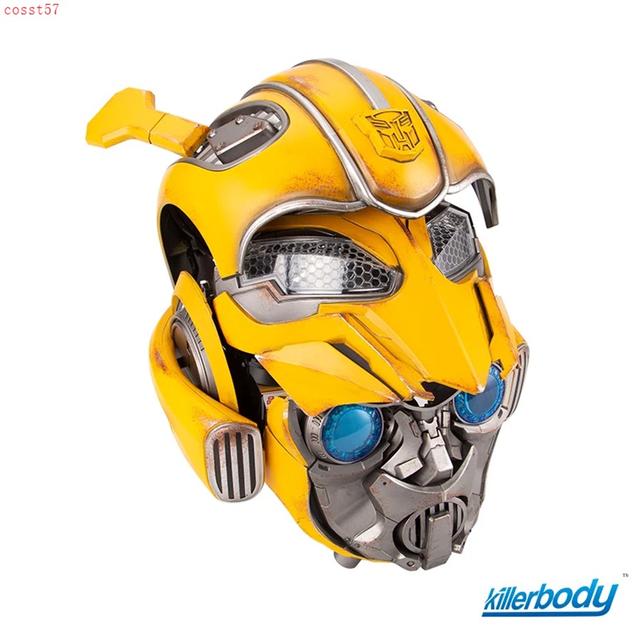 Killerbody Transformers Bumblebee Helmet Mask Deformable Voice Control Toy Gift