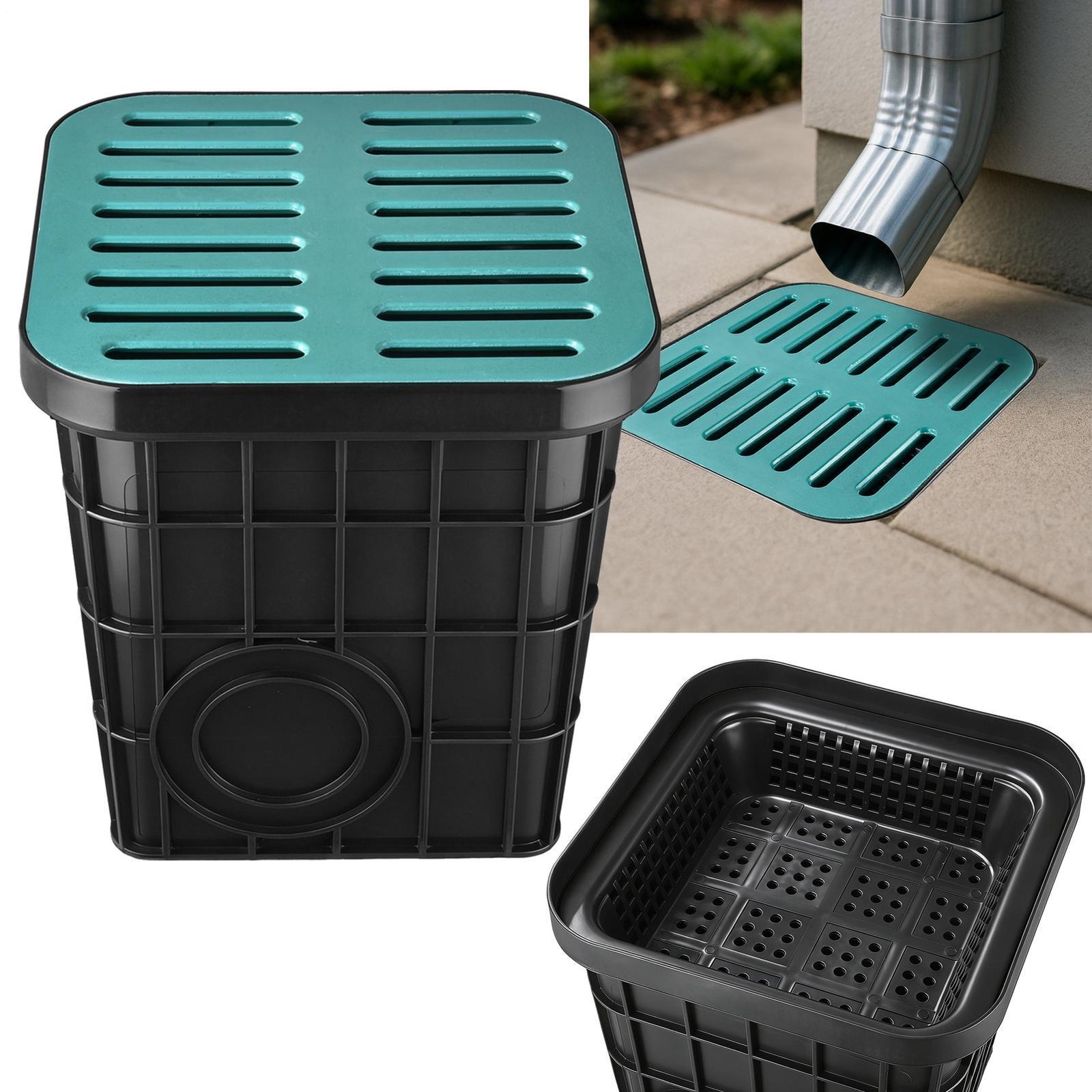 Catch Basin With Grate Catch Basin For Yard/Lawn Large Catch Basin For Drainage