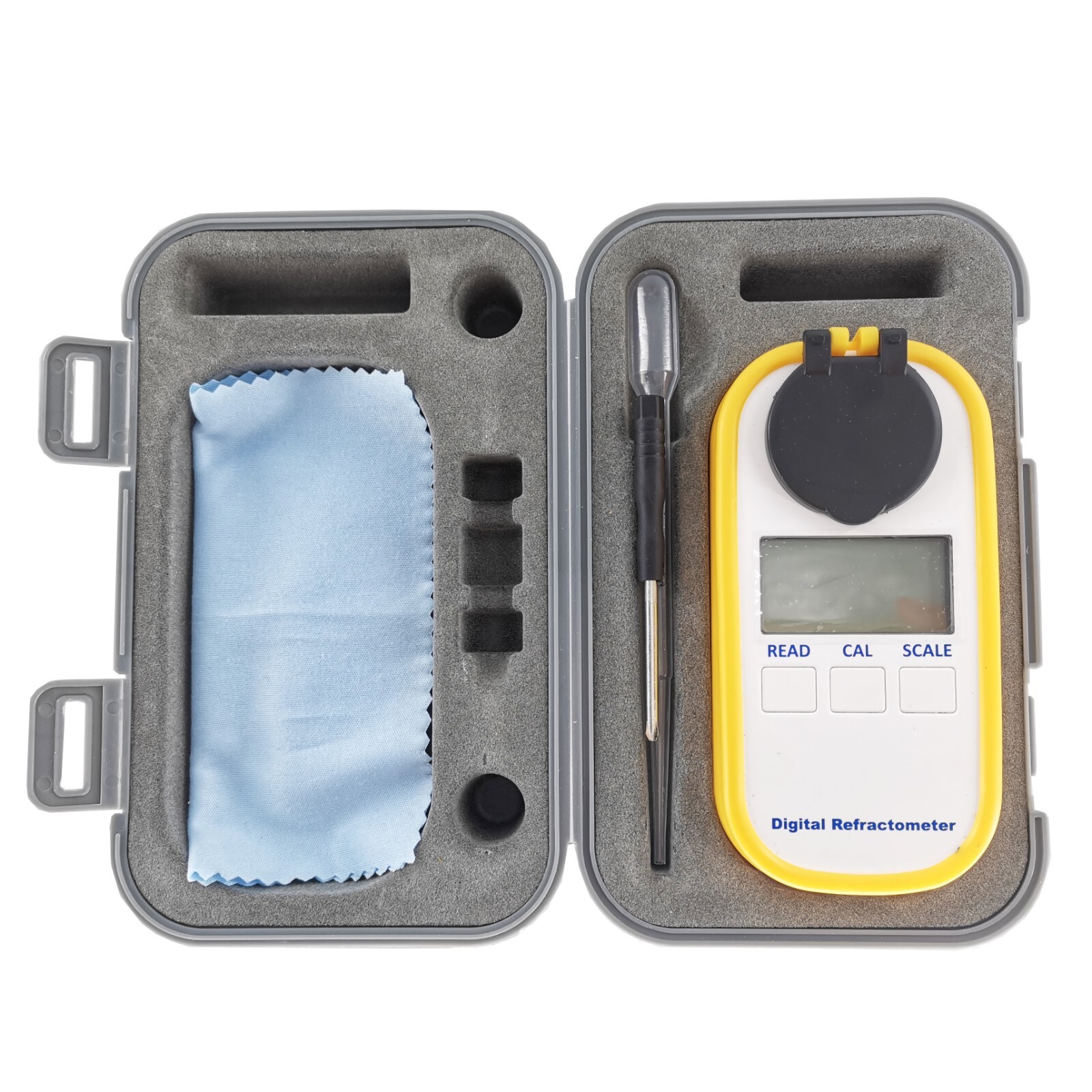 Digital Sugar Brix Refractometer Brix Meter Honey Sugar Content Meter with 0-50%