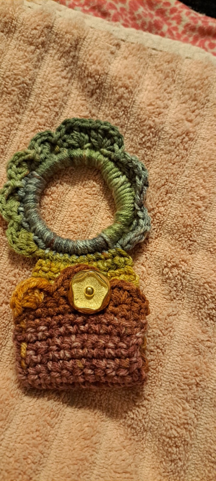Crochet Towel Holders