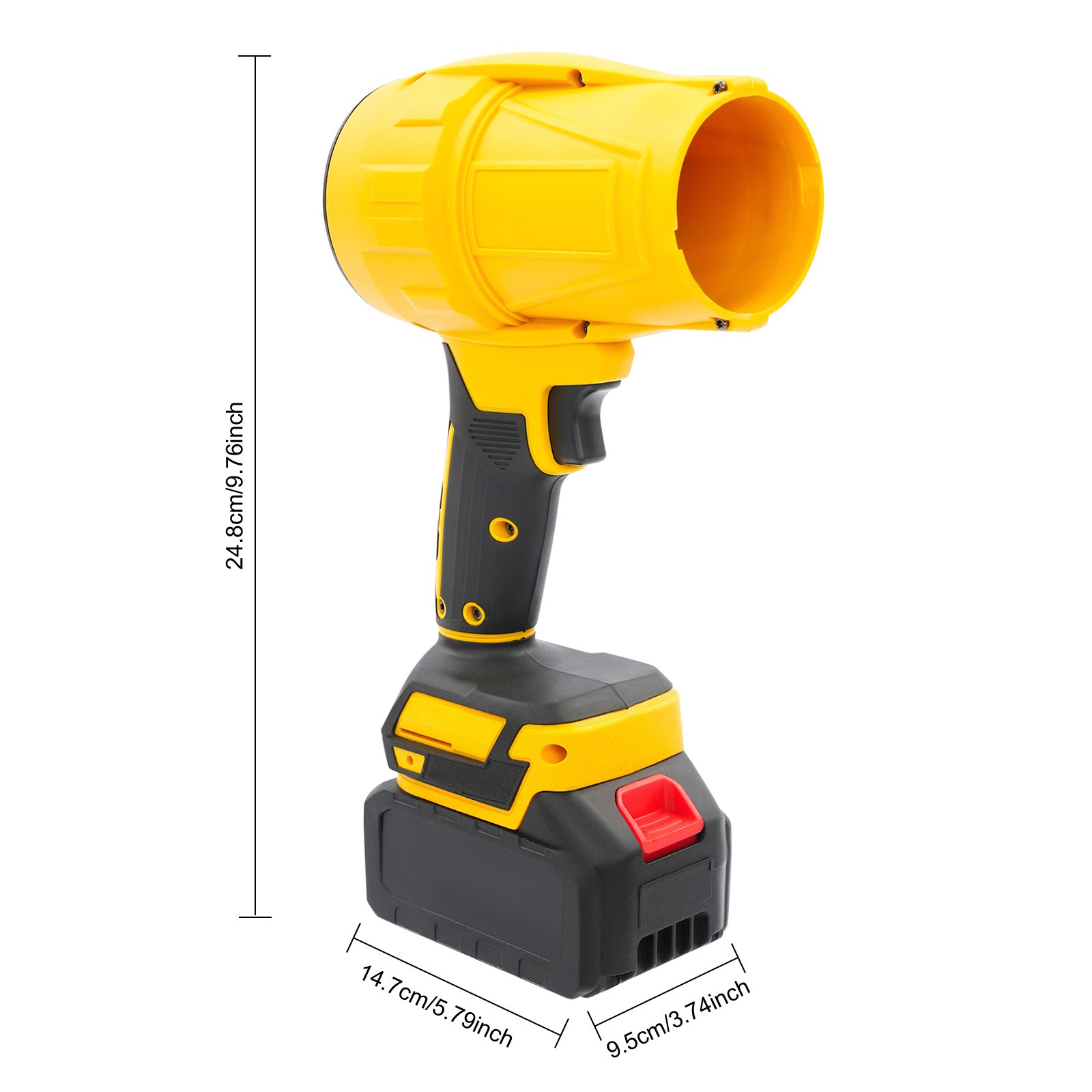Leaf Blower Tool Portable Dust Cleaner Handheld Blowing Machine Battery Powered