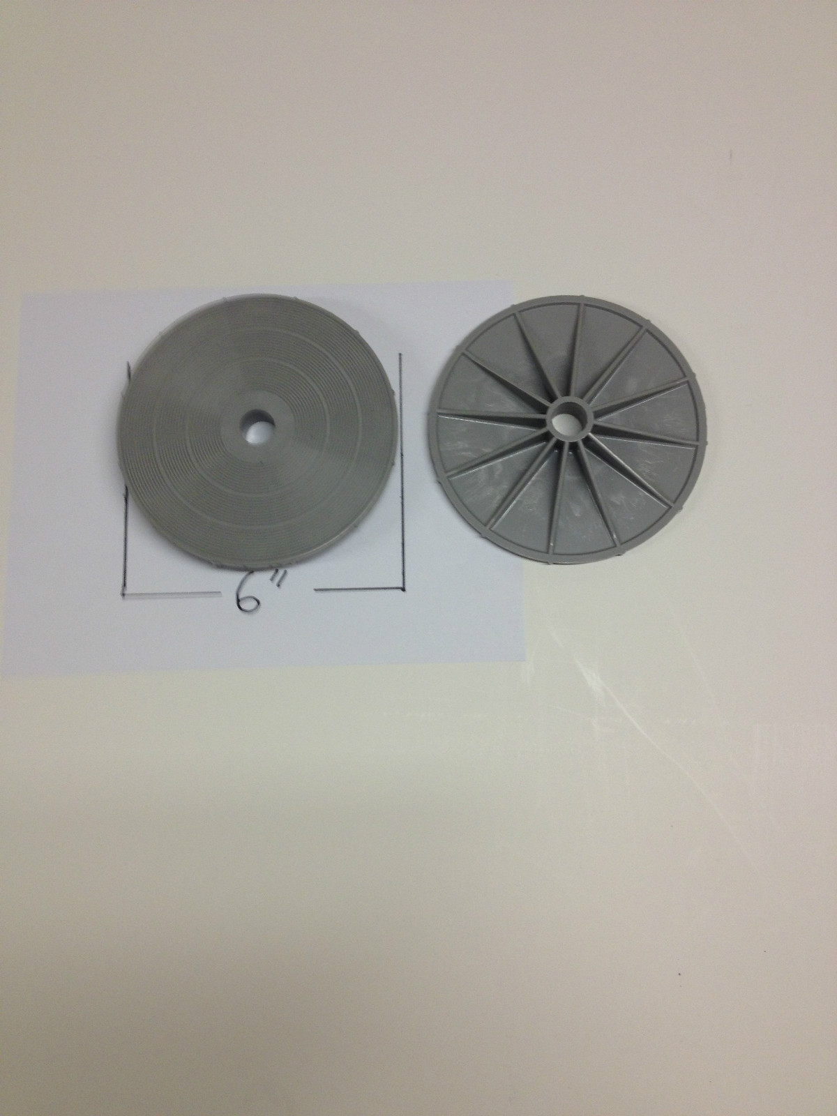 Pool Debris Canister Deck Lid 6" Inch Skimmer Valve Lid Gray Replacement