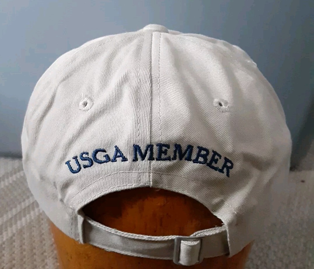 US Open 2005 Pinehurst No. 2 Brown Canvas Adjustable Golf Hat Outdoors Golfers