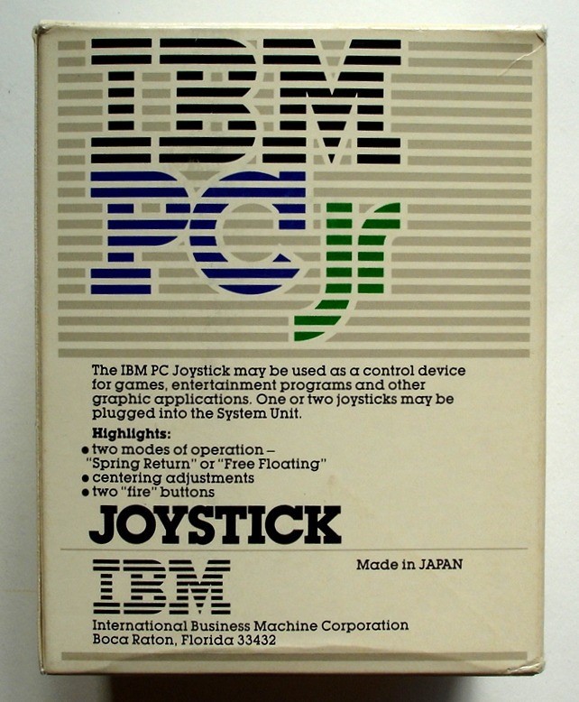 IBM PC Jr. Joystick/ Computer Controller, Boxed