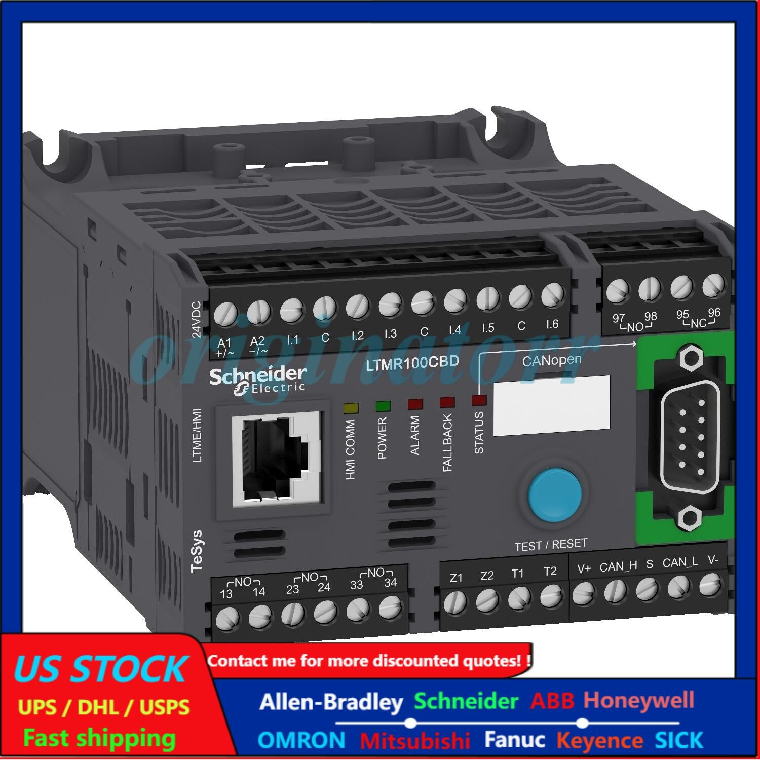 LTMR100CBD Motor Management Controller 24VDC 5-100A US Free TAX