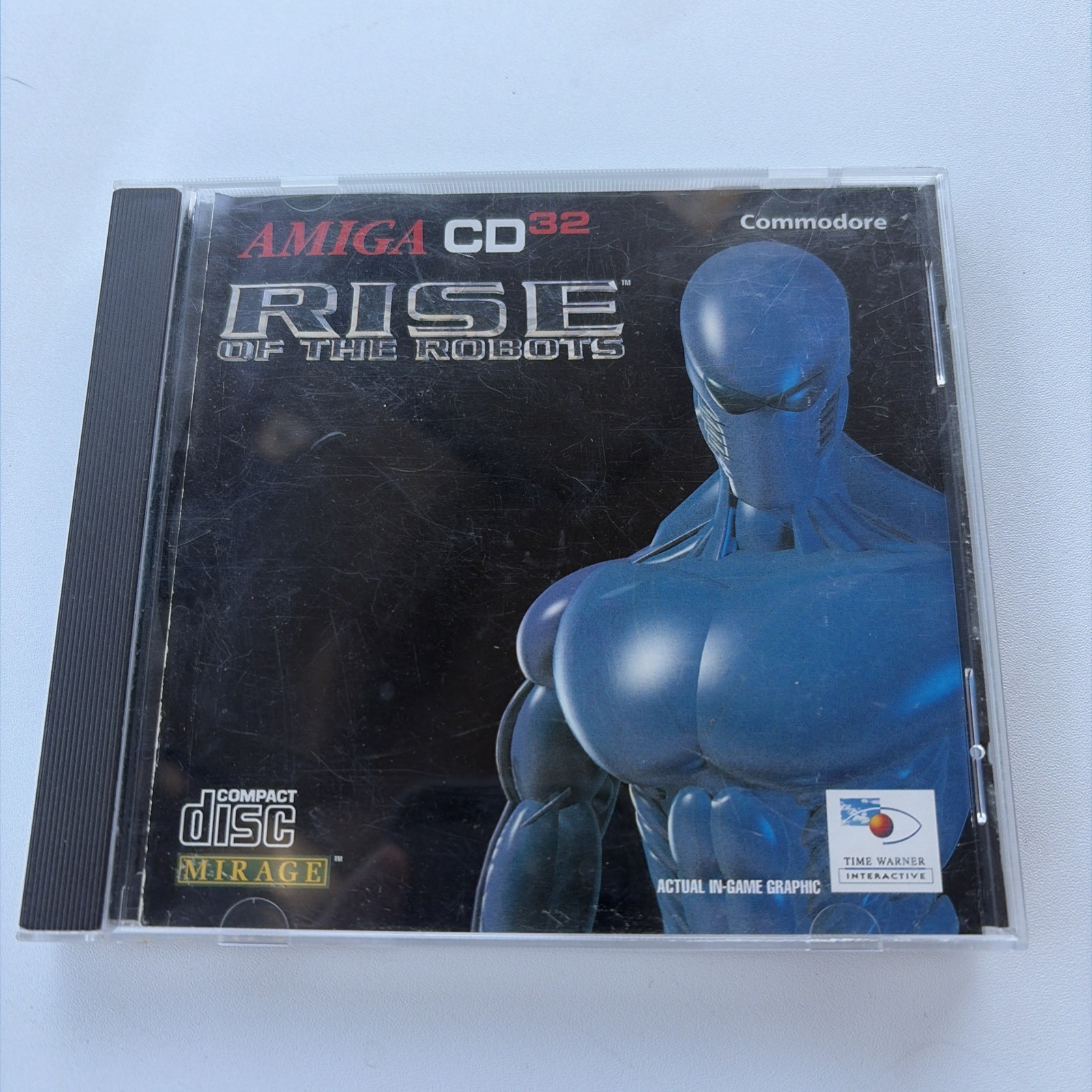 RISE OF THE ROBOTS an Amiga CD32 Game by MIRAGE CD-32 Commodore
