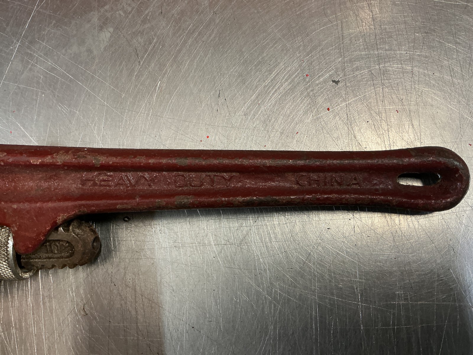Sears Heavy Duty Pipe Wrench 51666 10”