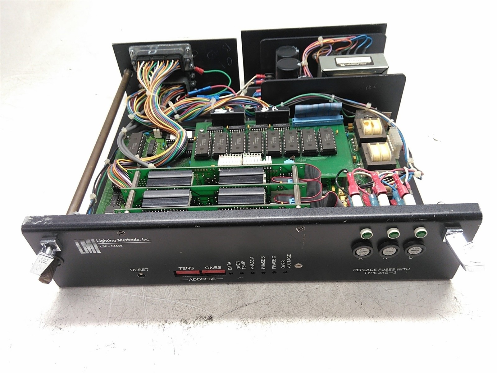 LMI L86-EM48 Dimming Control Panel Defective AS-IS for Parts