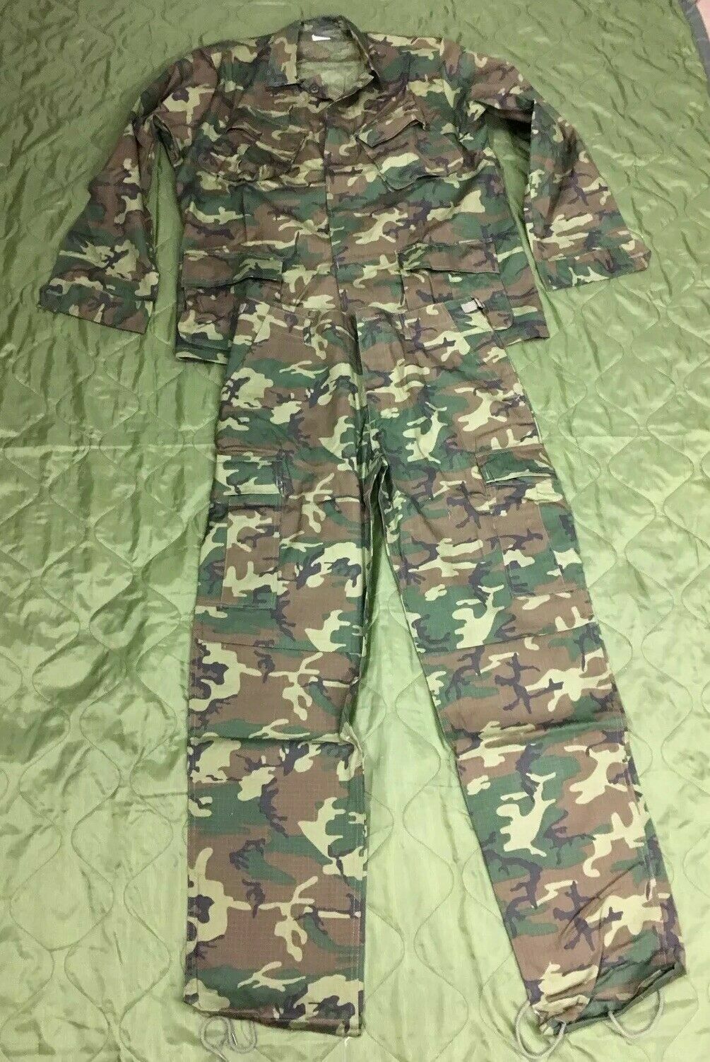 (Large) Vietnam ERDL Camouflage Uniform Set (Reproduction)