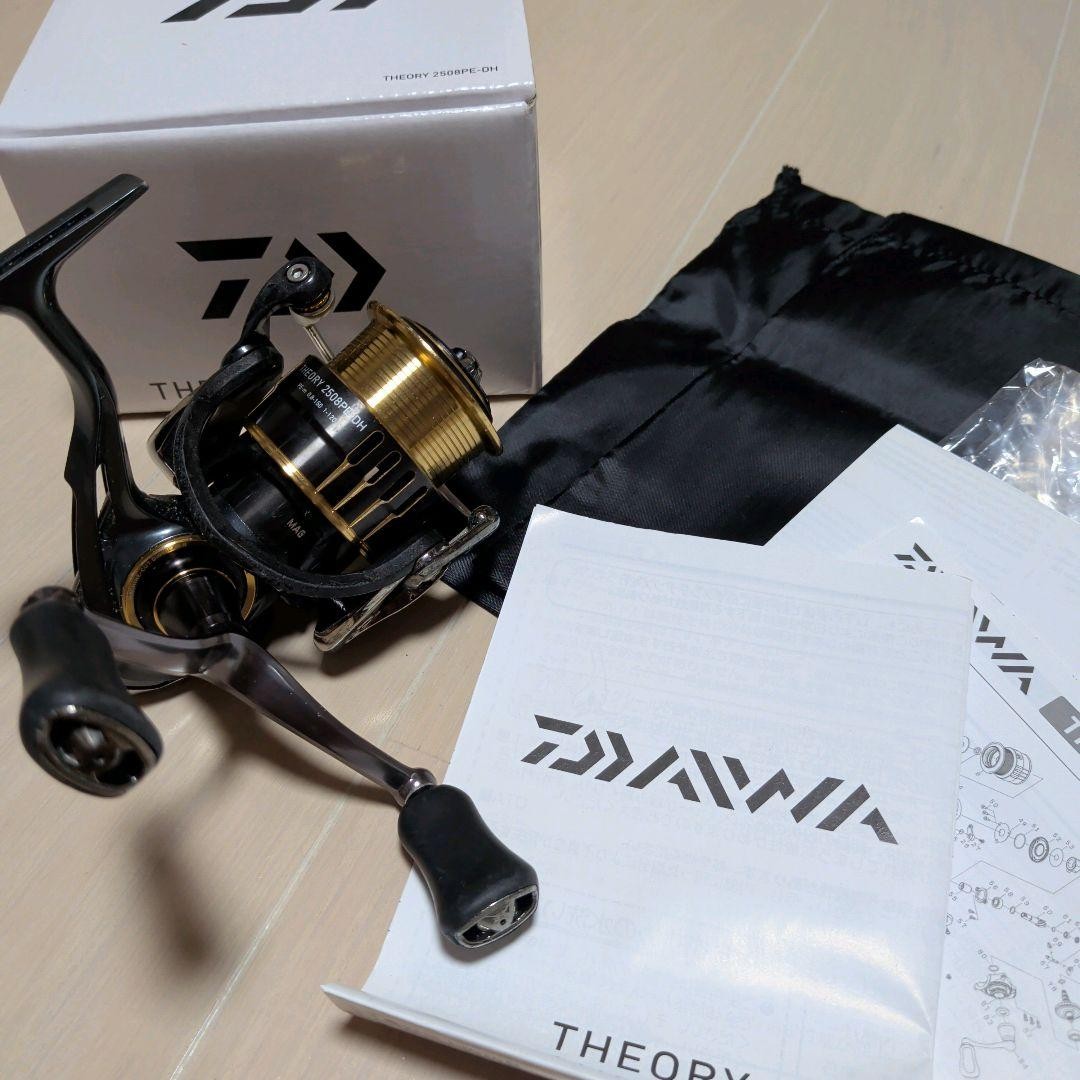 DAIWA 17 Theory 2508PE-DH Spinning Reel Used JDM Japan