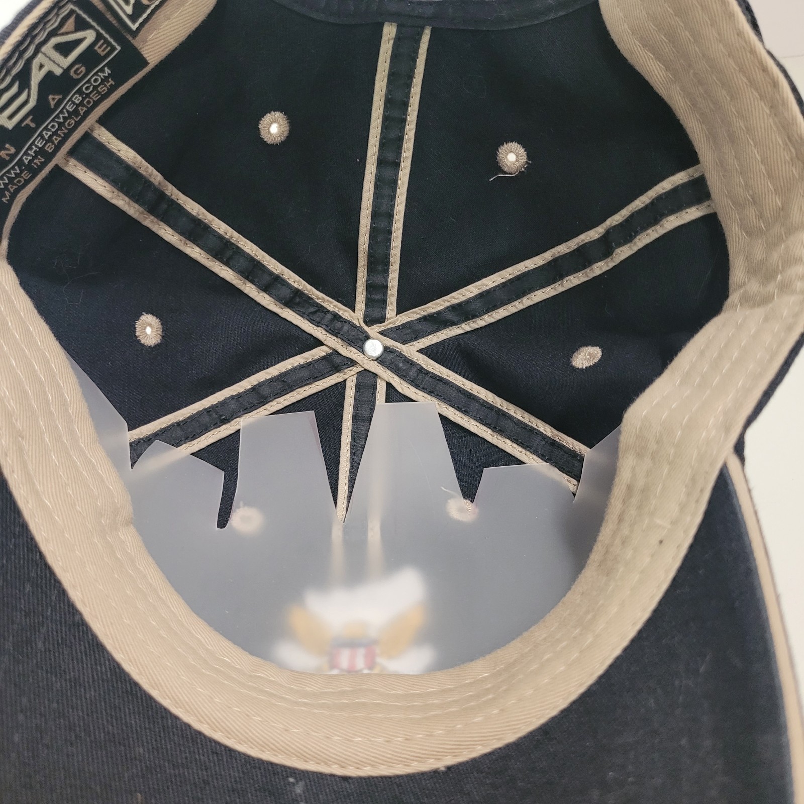 USGA Member hat, black with USGA logo, adjustable