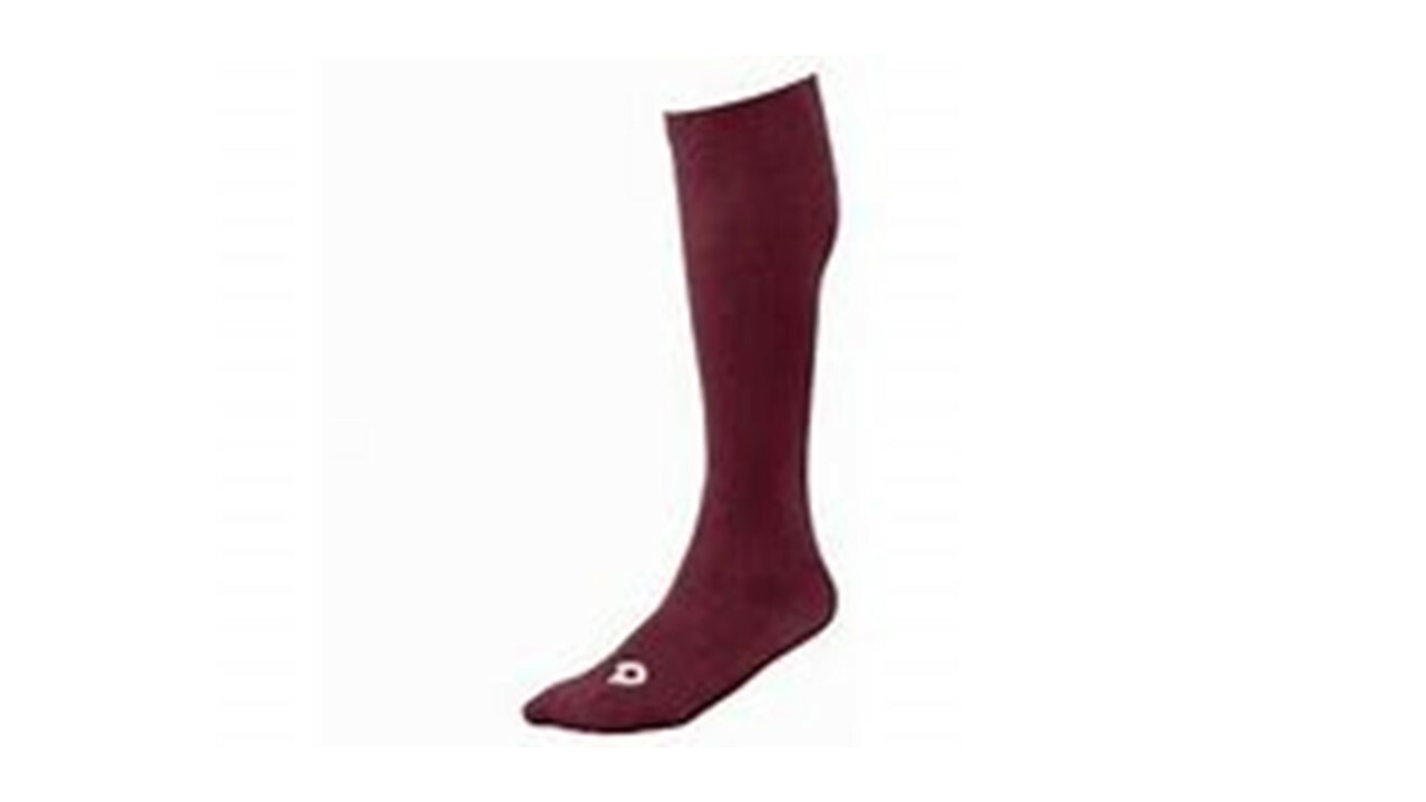 DeMarini Baseball & Softball Game Socks Small Maroon (Team Set of 24 Pair)