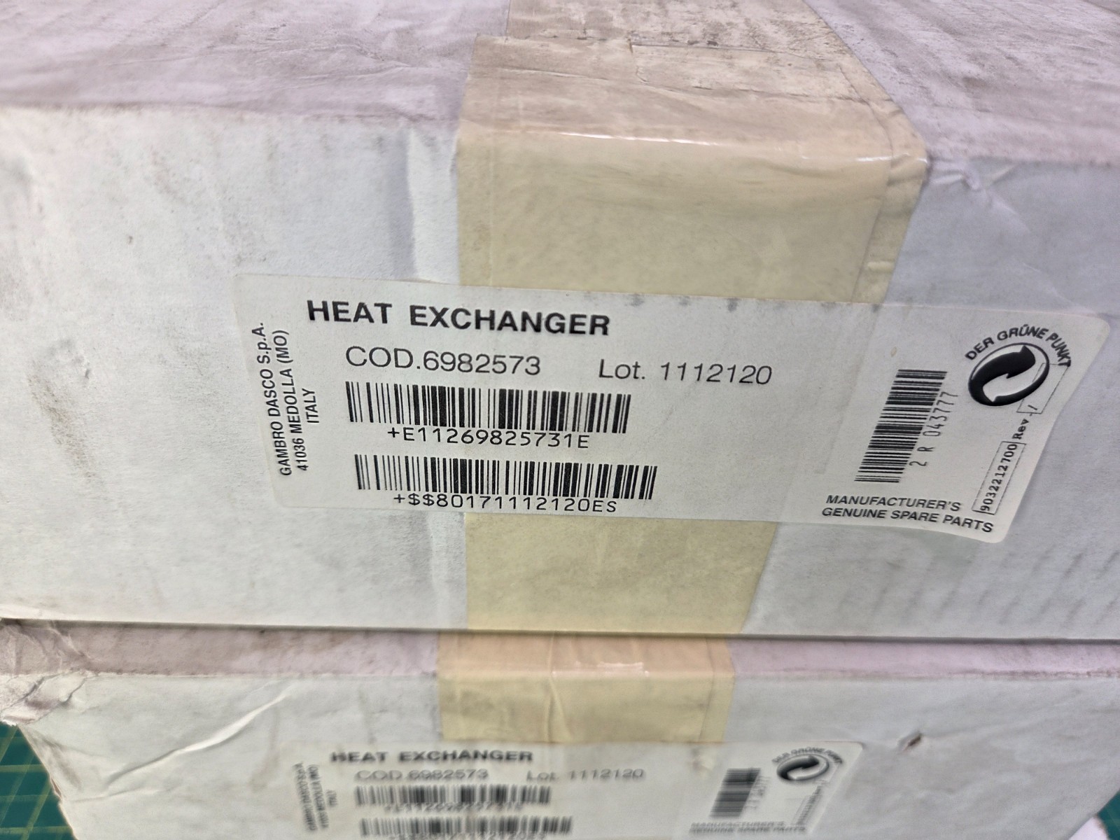 Gambro Dasco Heat Exchanger 6982573