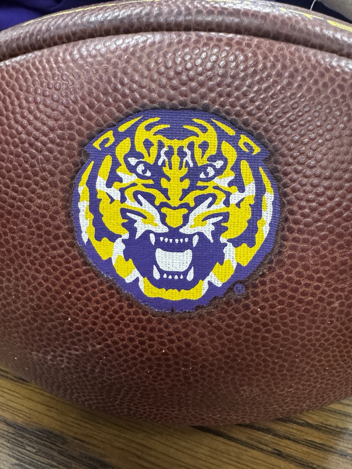 Used Team Issued LSU Tigers Nike Vapor Elite Football