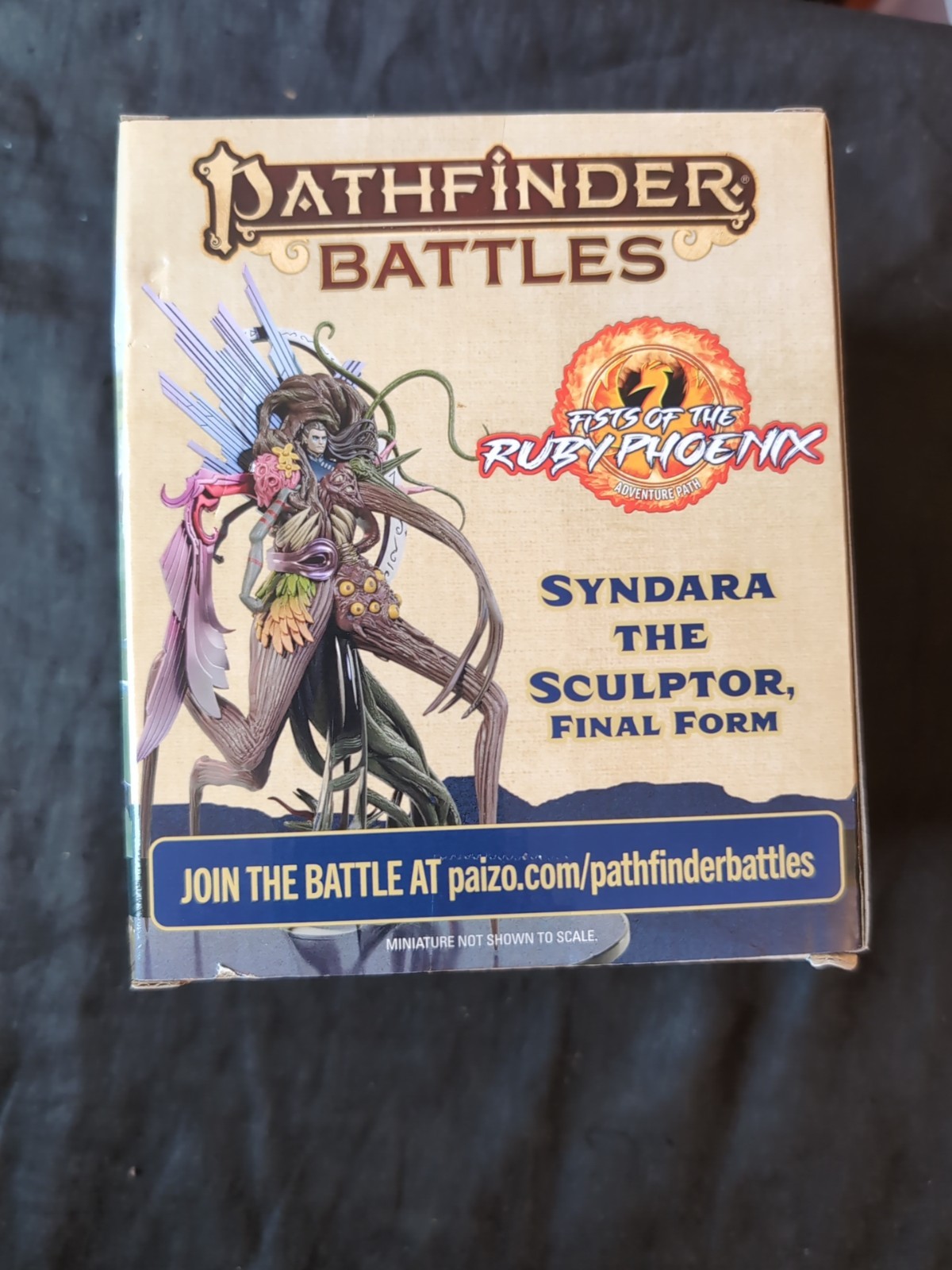 Syndara the Sculptor Final Form miniature D&D Dungeons Dragons Ruby Phoenix N677