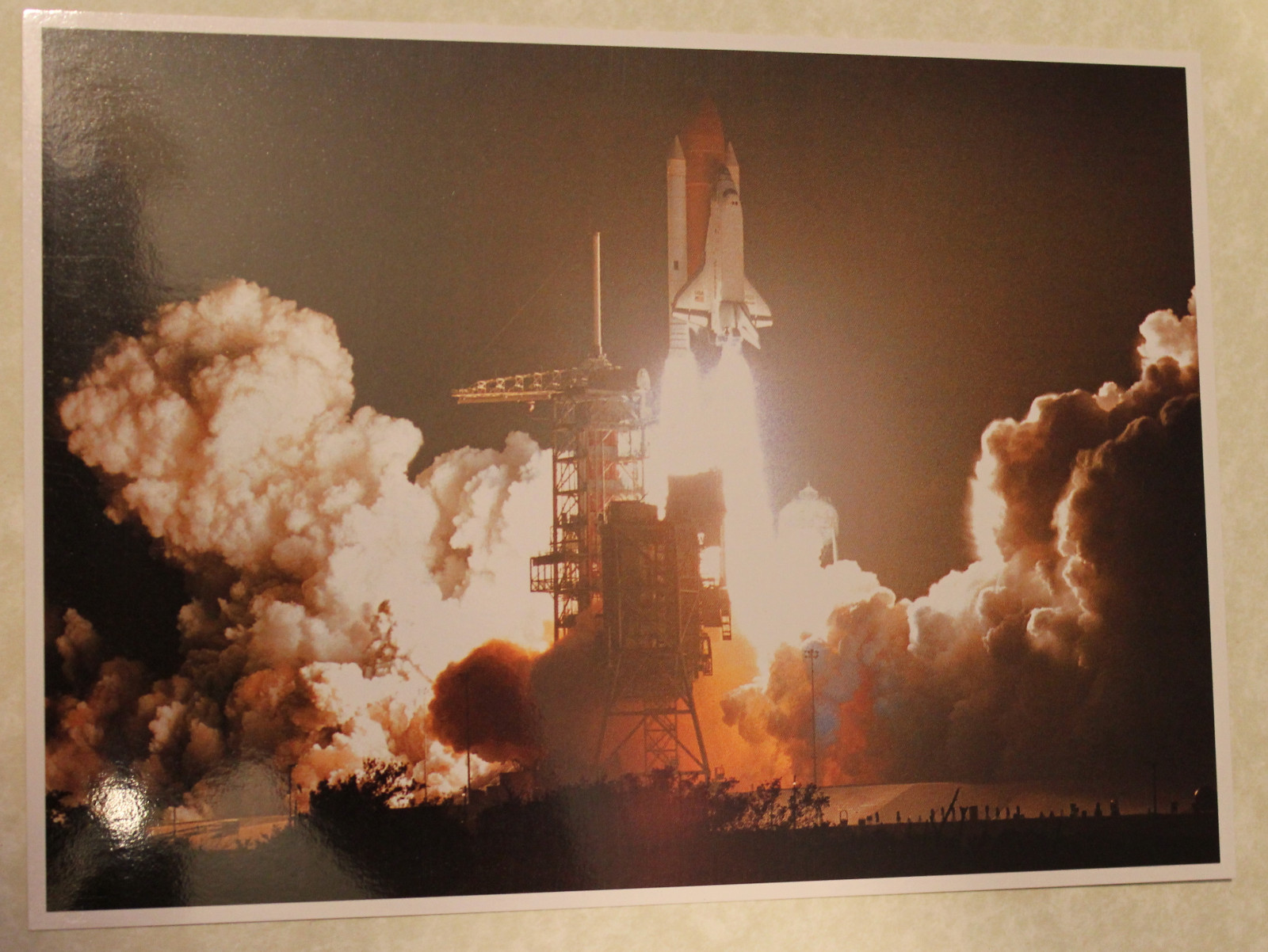 NASA Collectors Challlenger Space Shuttle Post Card L