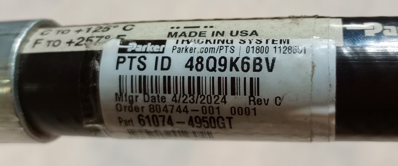 61074-4950GT Parker Hose Assy 3/4"-19MM