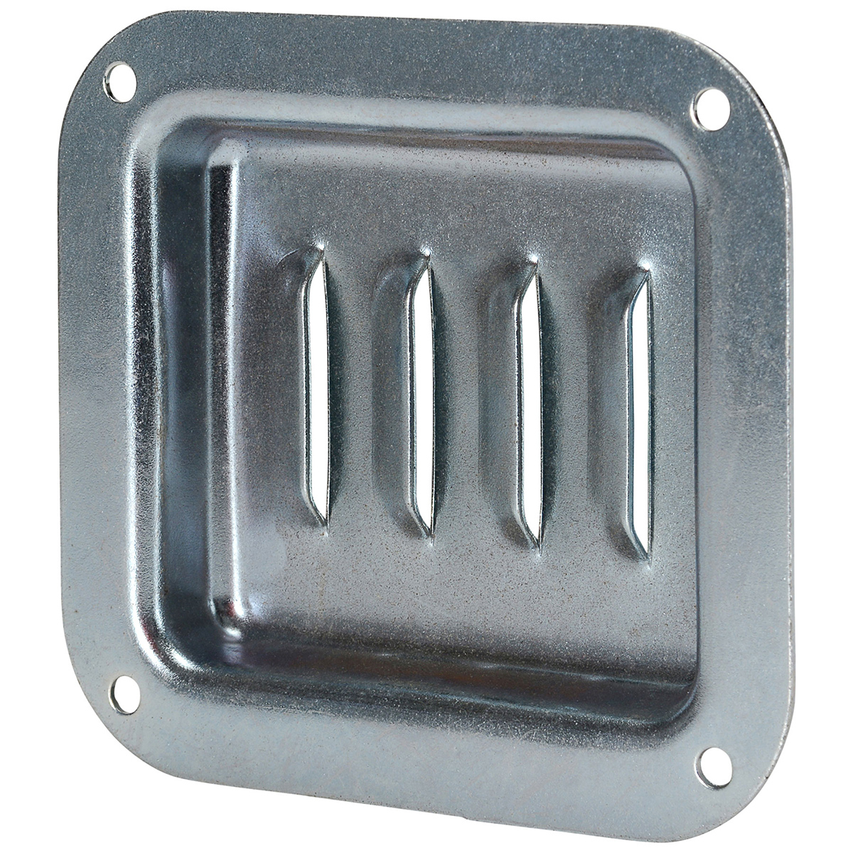 Penn Elcom D0511Z Louvered Dish Ventilation PennBrite Thick Steel 4" x 4-3/8"