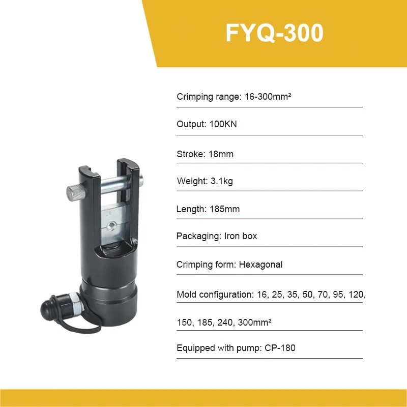 Split-Type Manual Hydraulic Crimping Tool 300/400/500 Electric Crimping Tool