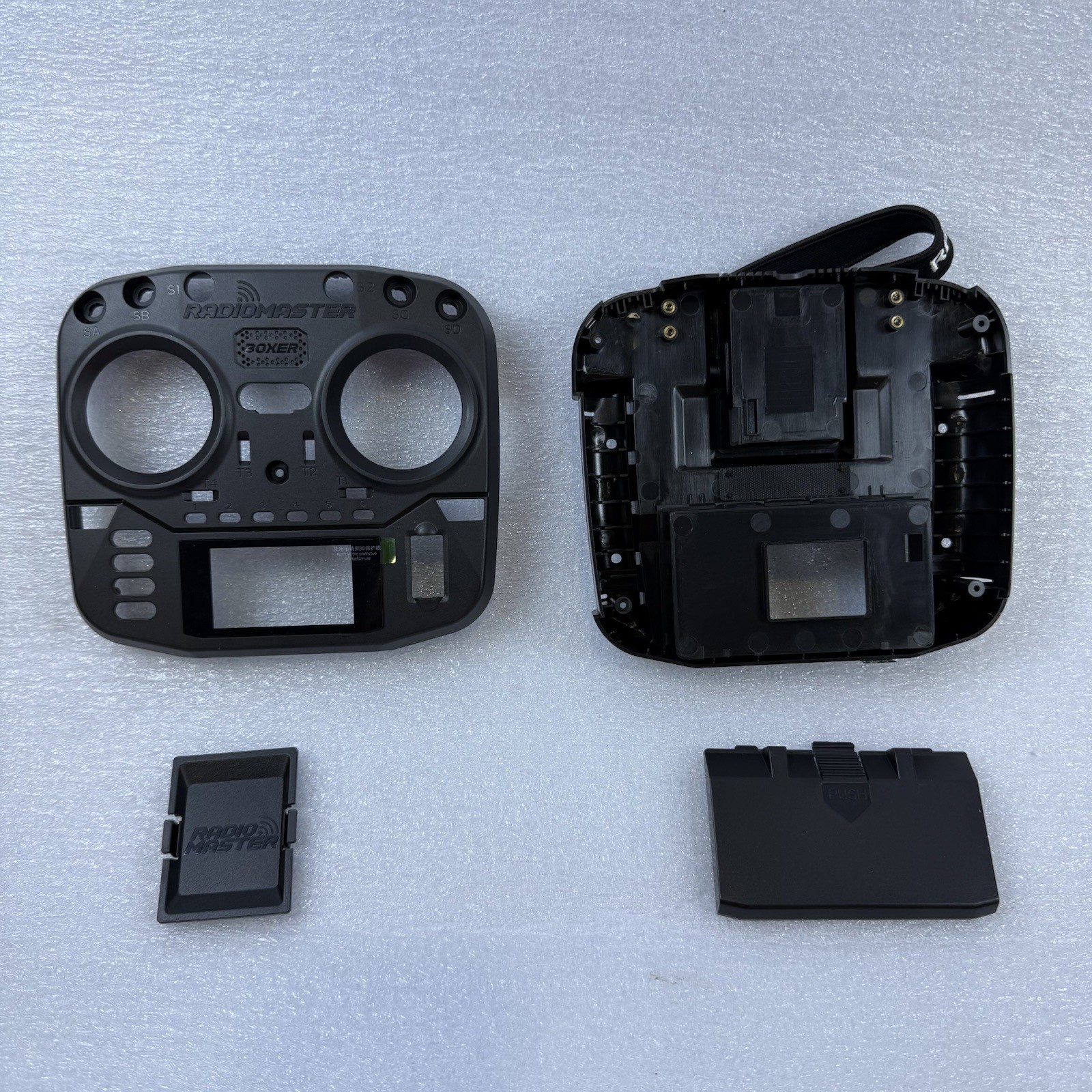 RadioMaster Boxer Black Shell Set Case Radio Master