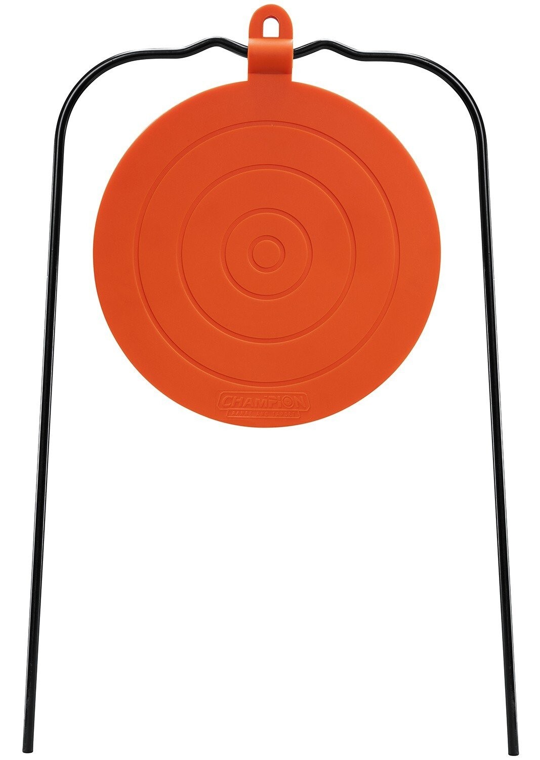 Champion DuraSeal Centerfire Hanging Gong Target Self-Healing Black/Orange 40867