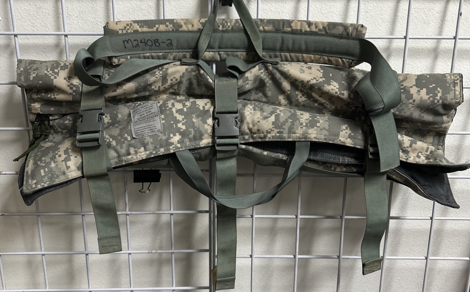 US ARMY ACU CARRYING CASE BARREL BAG