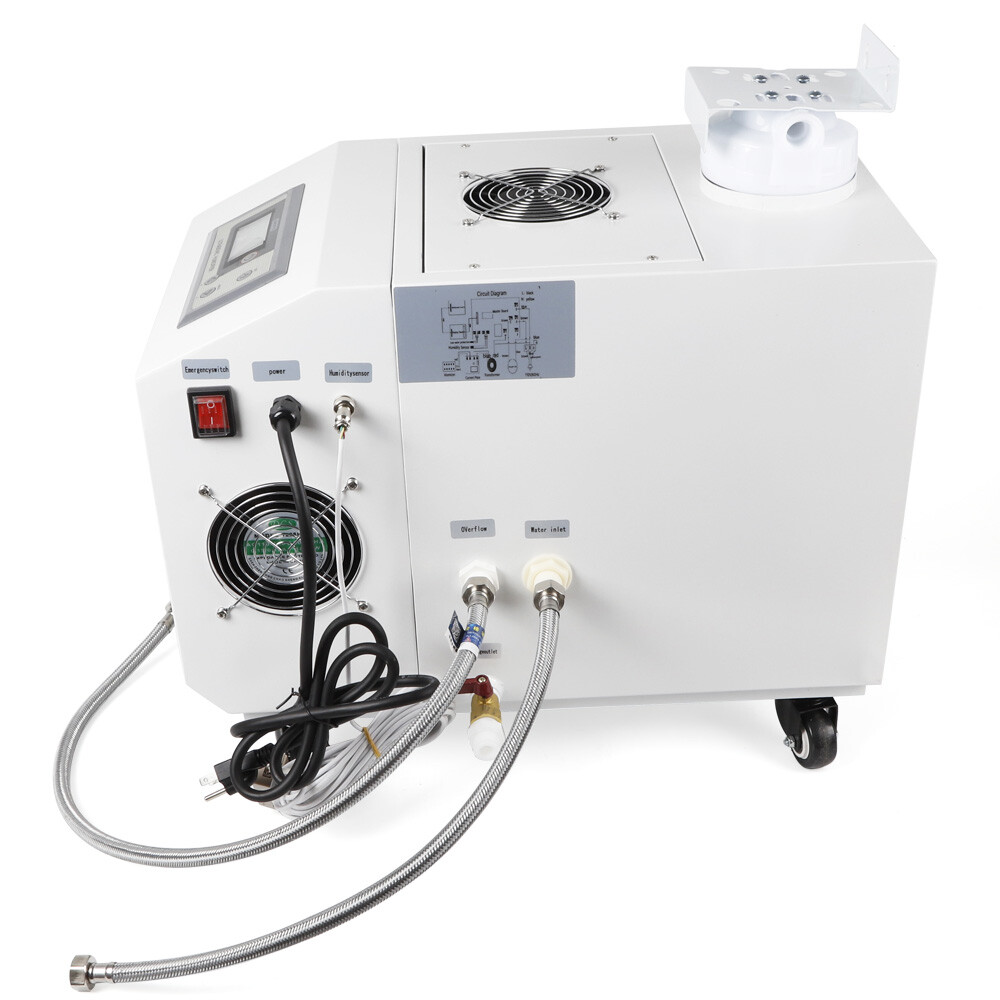 Commercial Ultrasonic Humidifier - Continuous Cool Fog Maker for Multiple Uses