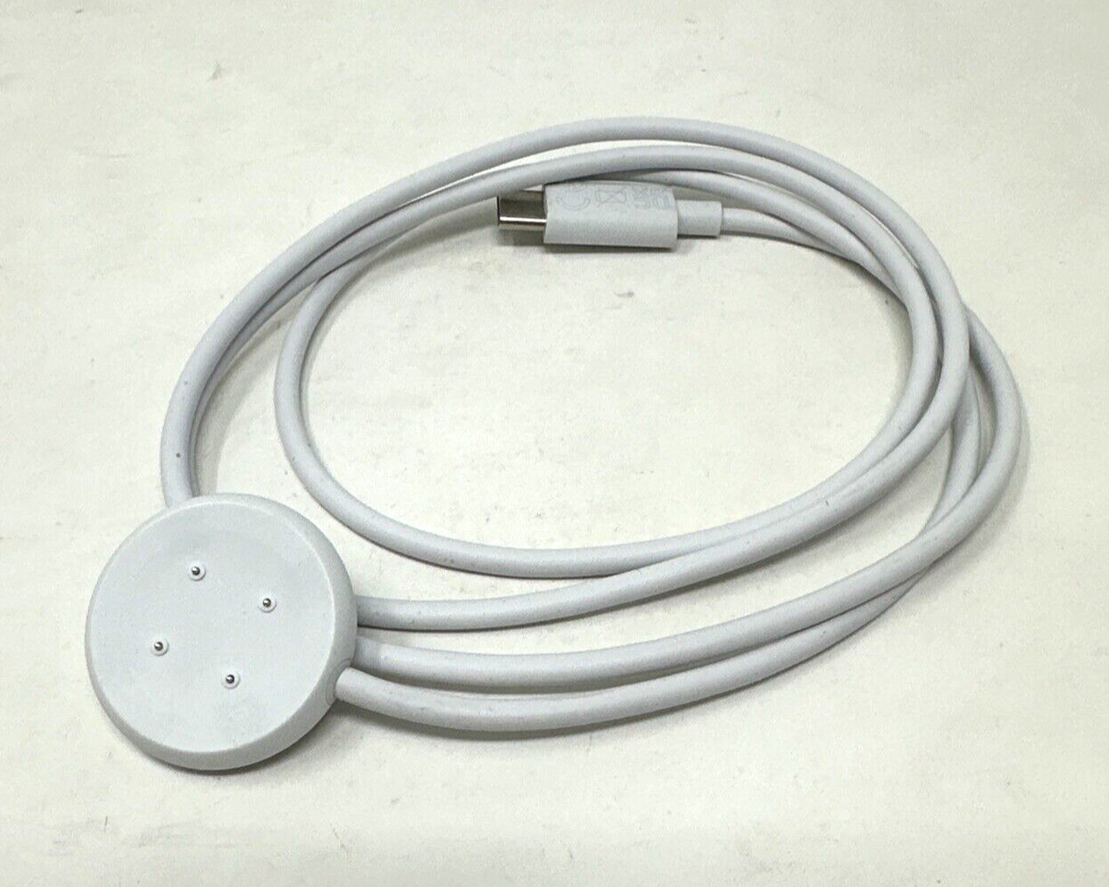 Google - Pixel Watch 2 and Pixel Watch 3 USB-C Fast Charging Cable - White