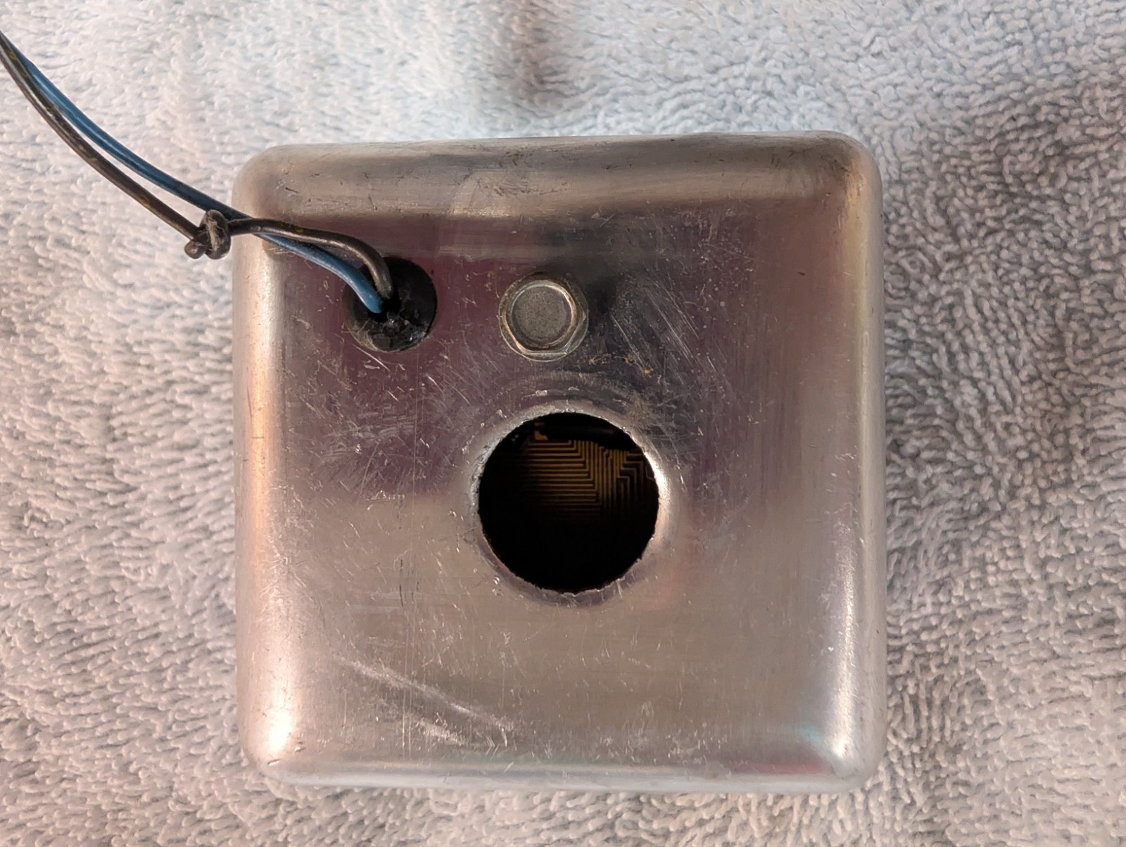 Black Beechcraft Quartz Chronometer - Tested With 9 Volt Battery See Pictures