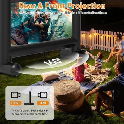Inflatable Movie Screen 14FT Outdoor with Blower