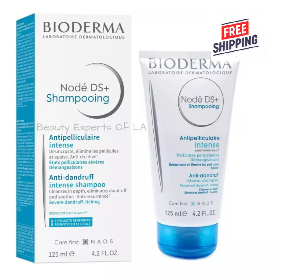 Bioderma Node DS + Intense Anti-Dandruff Shampoo 125ml  / 4.2oz EXP 08/2028