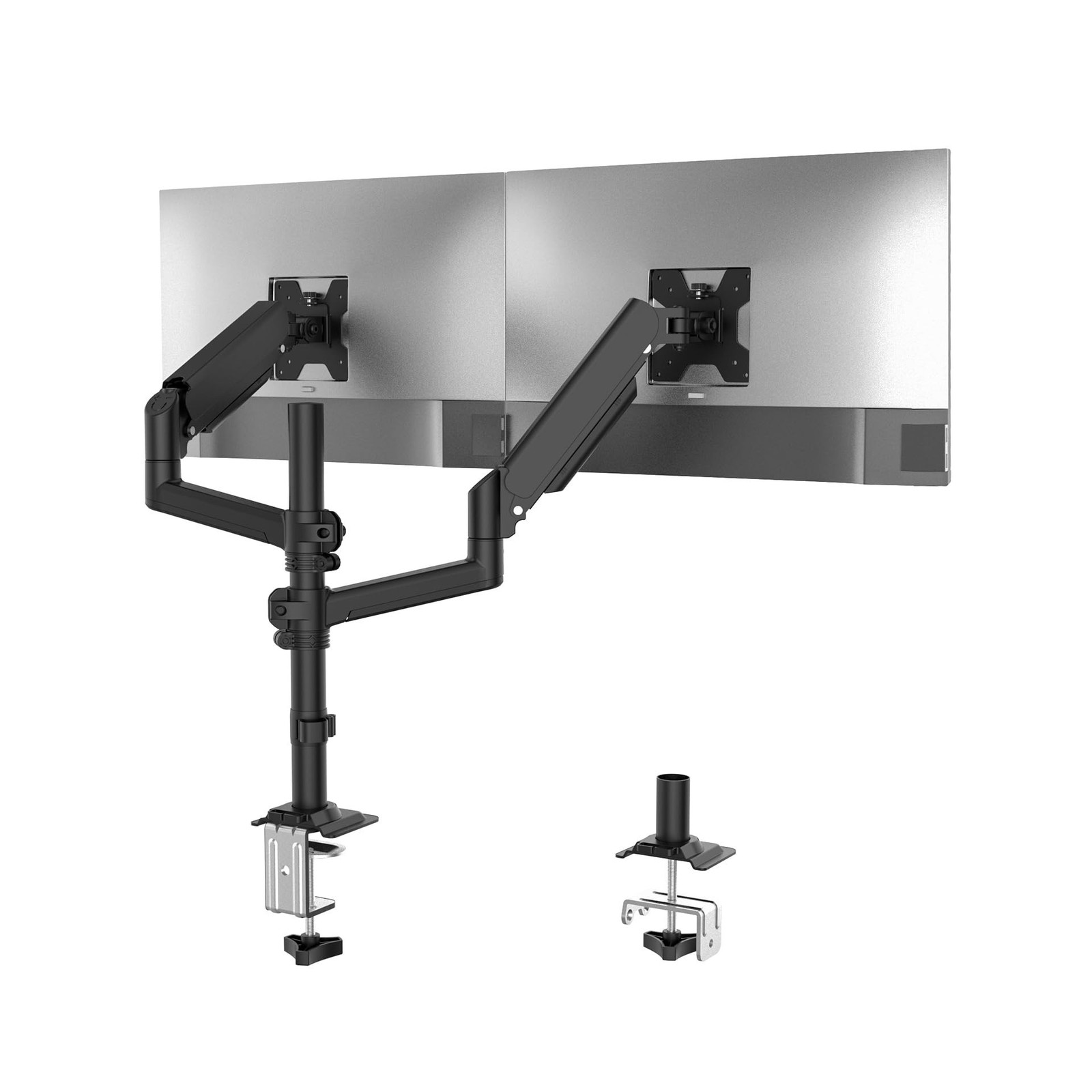 WALI Dual Monitor Mount, 13-32 Inch Adjustable Spring Dual Moni... FAST USA SHIP
