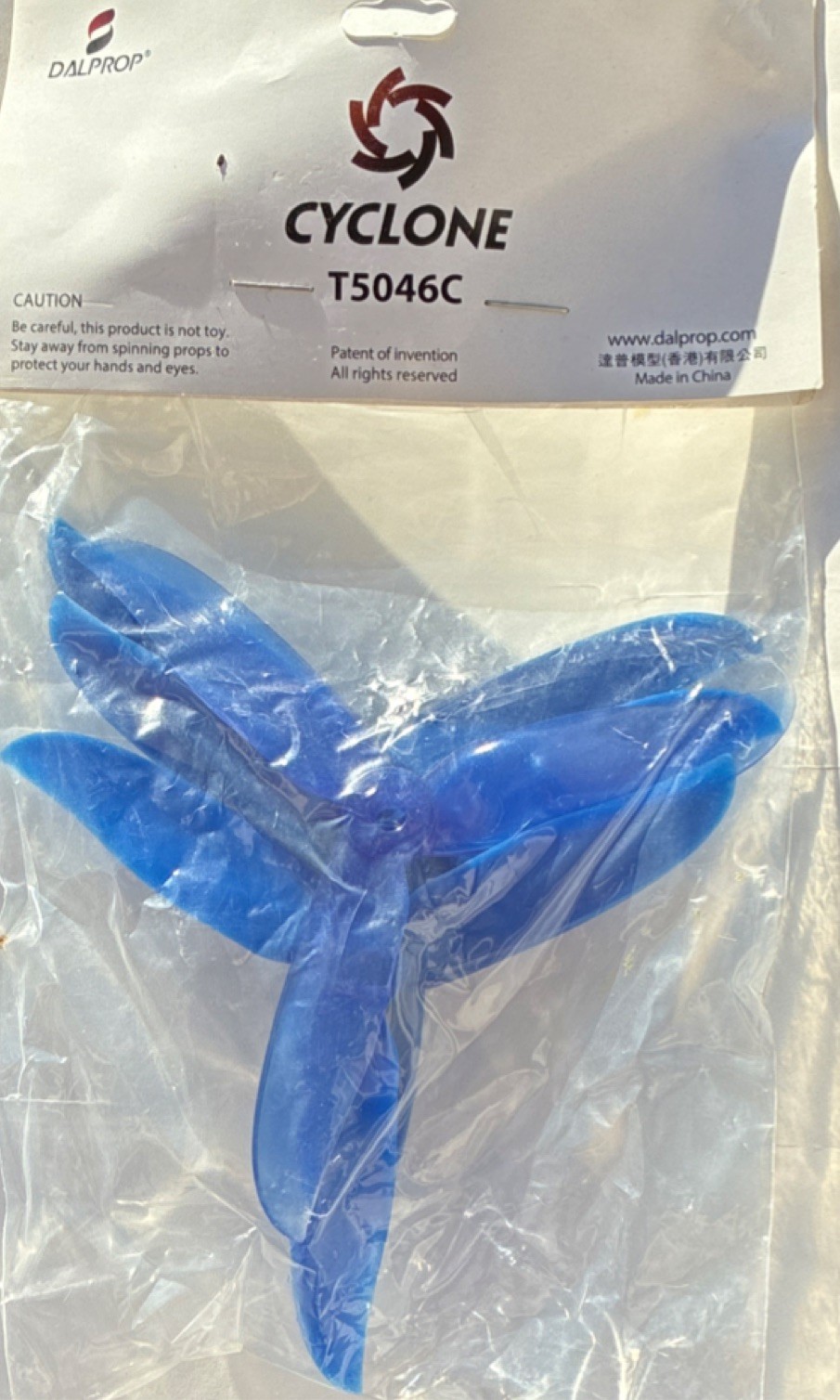Dalprop Cyclone T5046C Blue 4 Blades