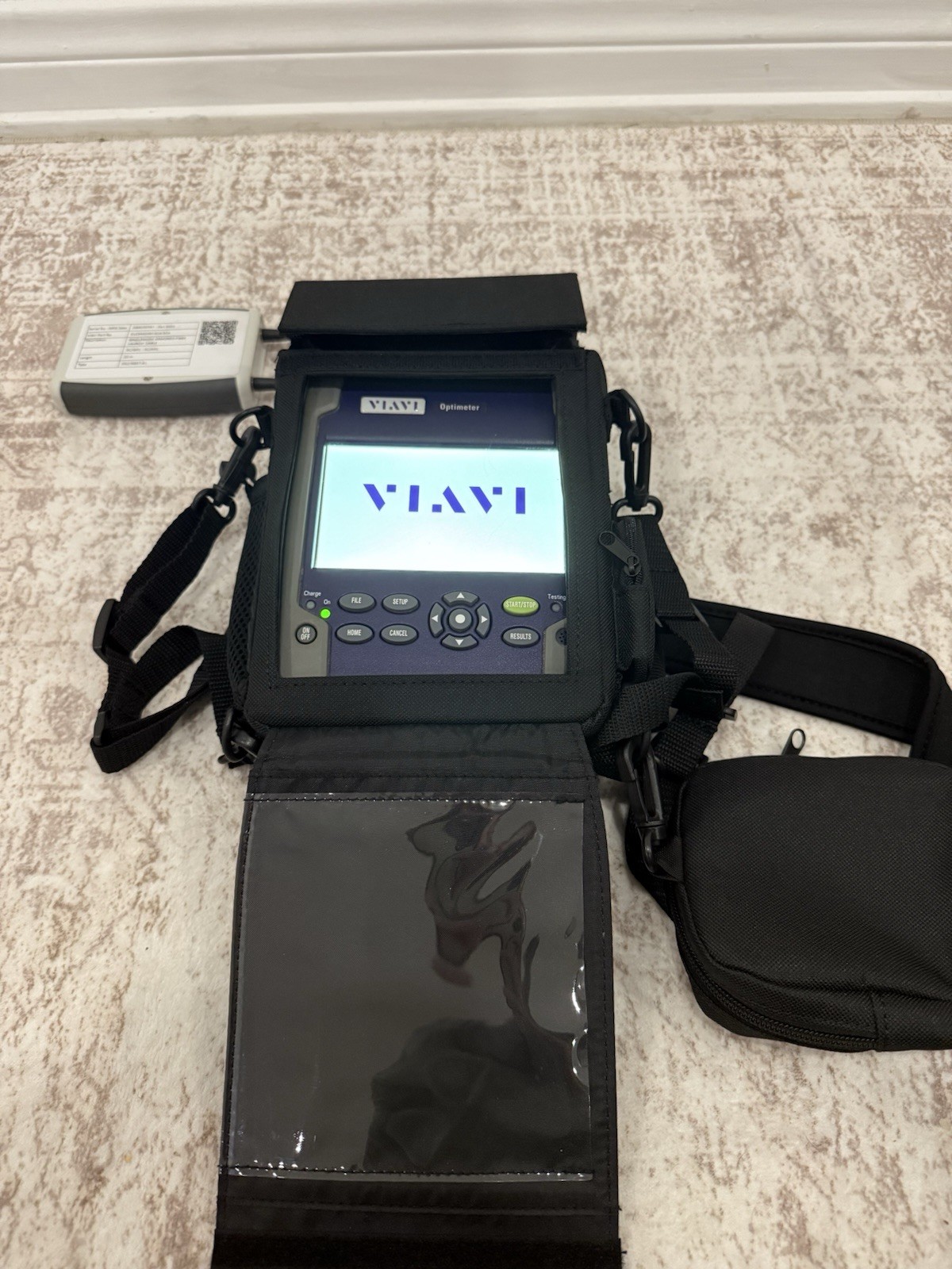 Viavi Optimeter EOPT-PONATT Optical Fiber Tester + Fiber Launch Cable And Case