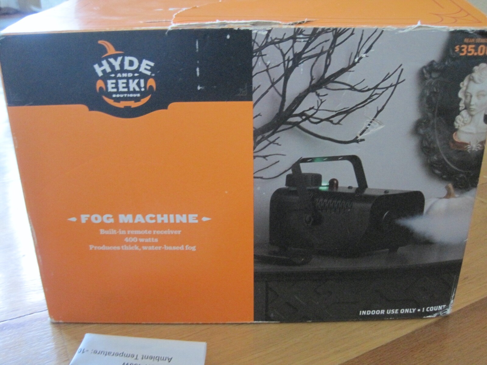 Fog Machine Hyde And Seek Target