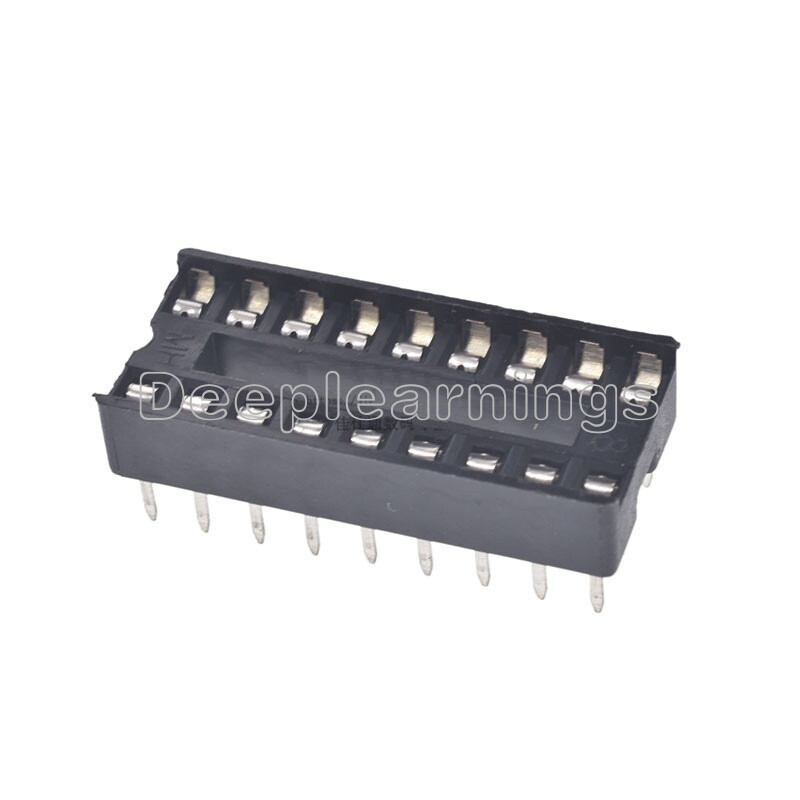 50PCS 18-Pin Socket Pcb Mount Connector Dil Dip Develope Ic NEW