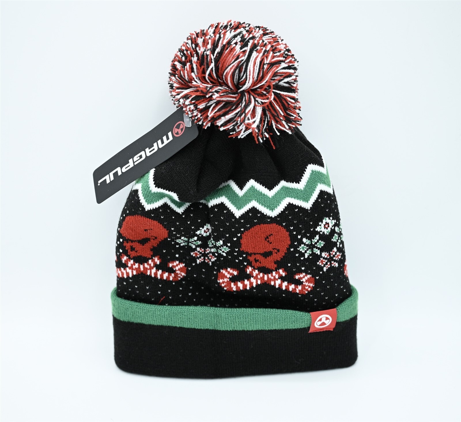 MAGPUL UGLY CHRISTMAS BEANIE HAT/CAP FACTORY RED/GREEN/BLACK SKULL/CANDY CANES