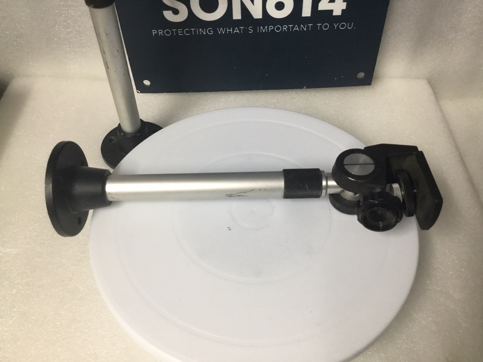 CCTV Security Camera Bracket W/ 12” Tall Wall /Ceiling Mount