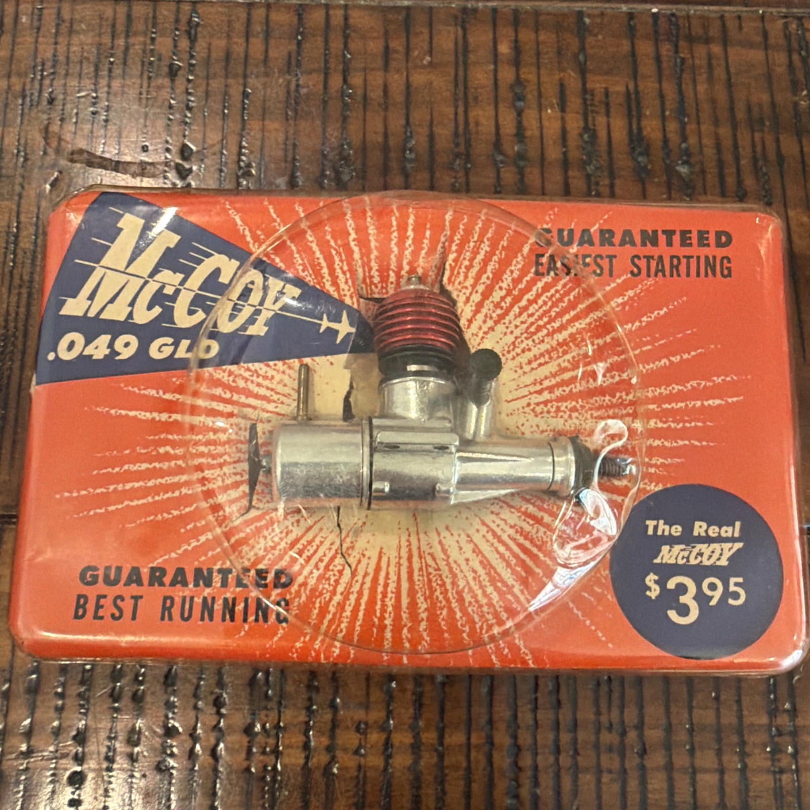 Vintage McCoy .049 Nitro Engine New In Original Packaging