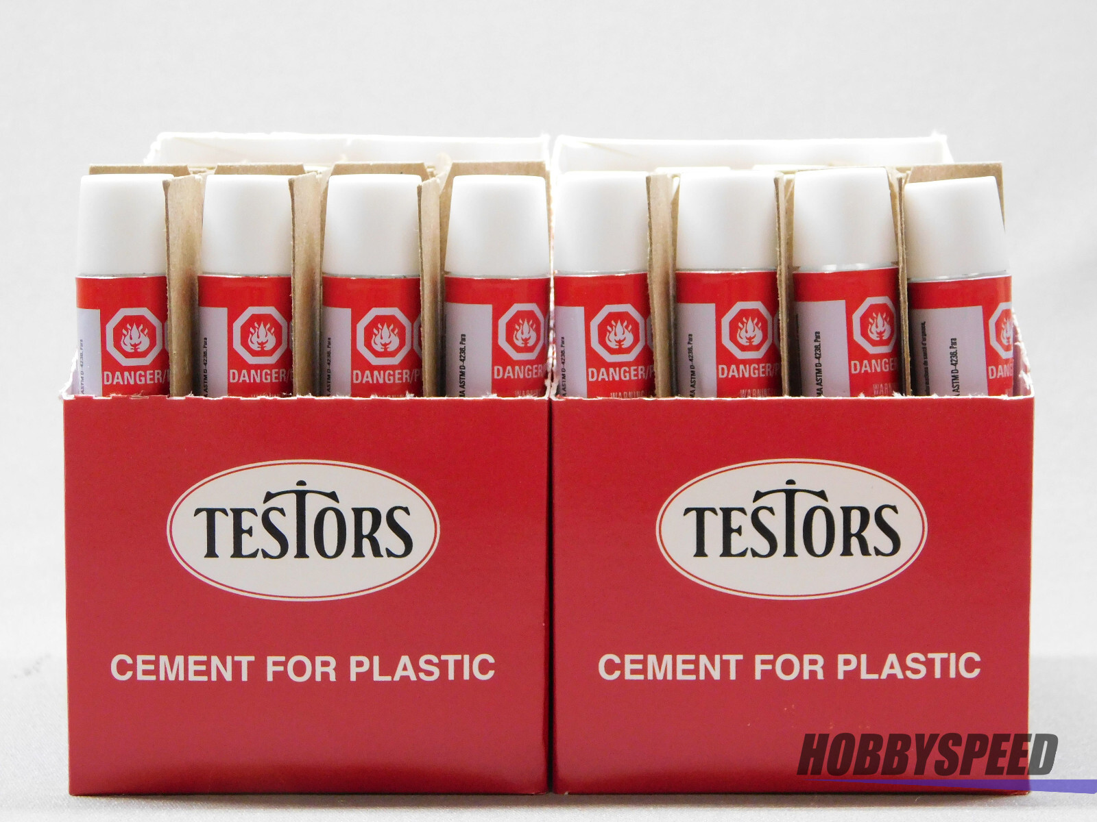 TESTORS 3501 PLASTIC MODEL CEMENT FULL CASE OF 48  5/8oz glue car TES3501-CASE
