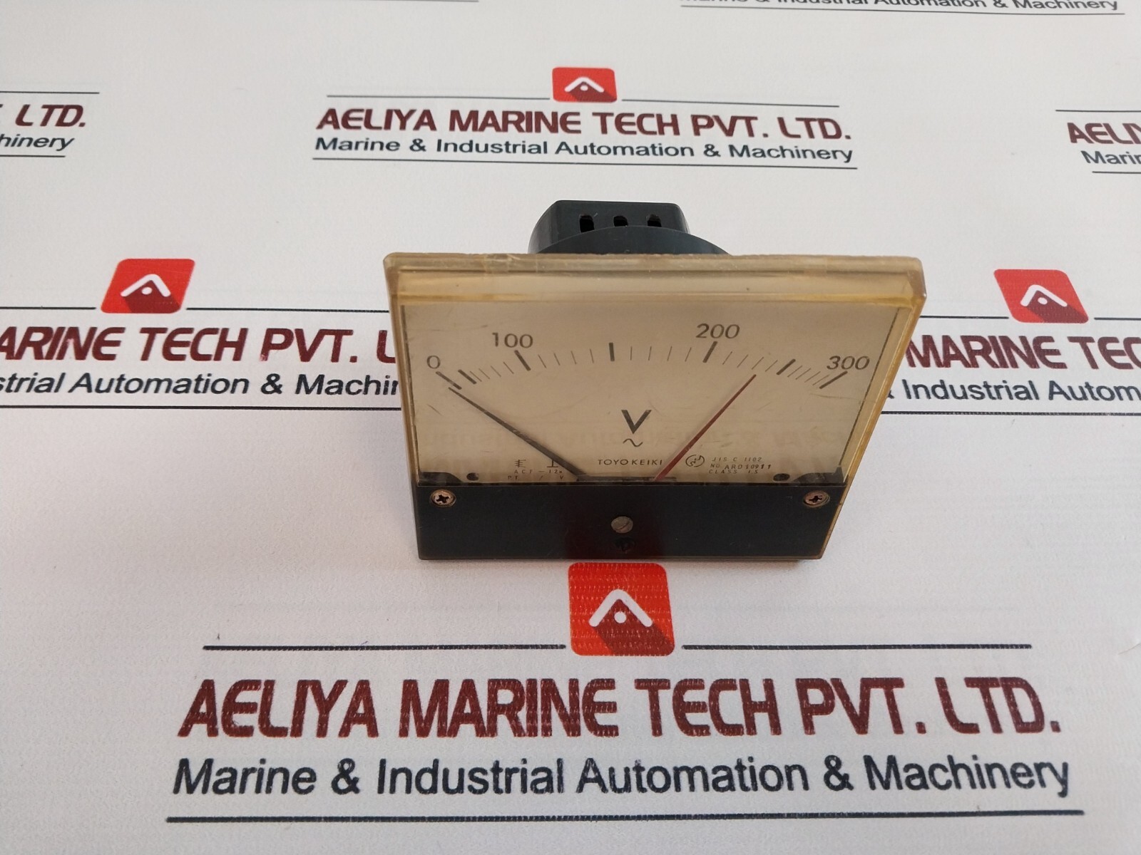 TOYO KEIKI ACF-12N Analog Voltmeter 0-300V