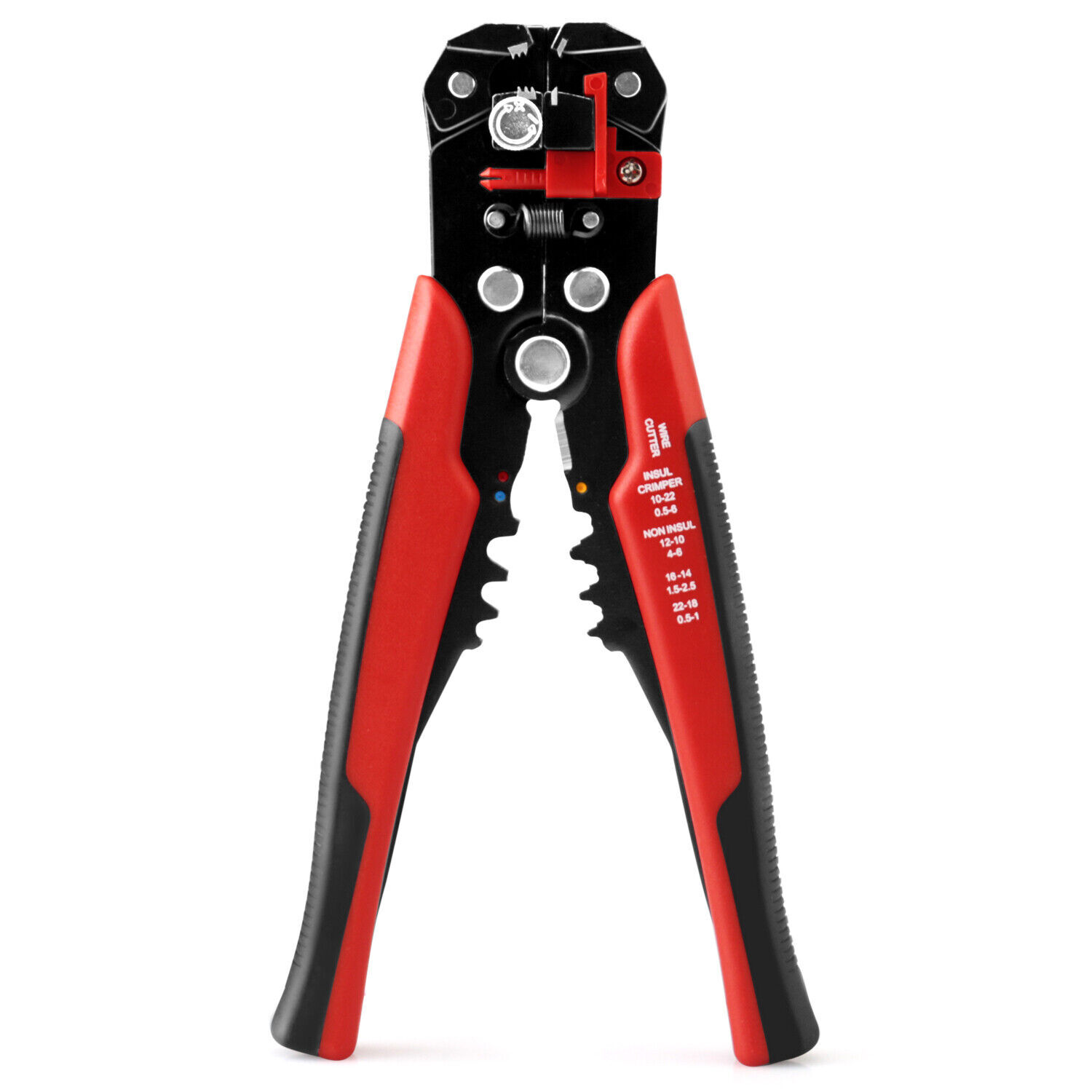 Self Adjusting Wire Stripper Cutter Crimper Cable Insulation Stripping Tools 8"