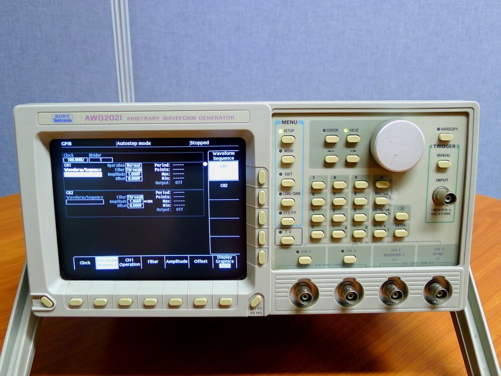 Sony Tektronix AWG2021 2CH. Arbitrary Waveform Generator