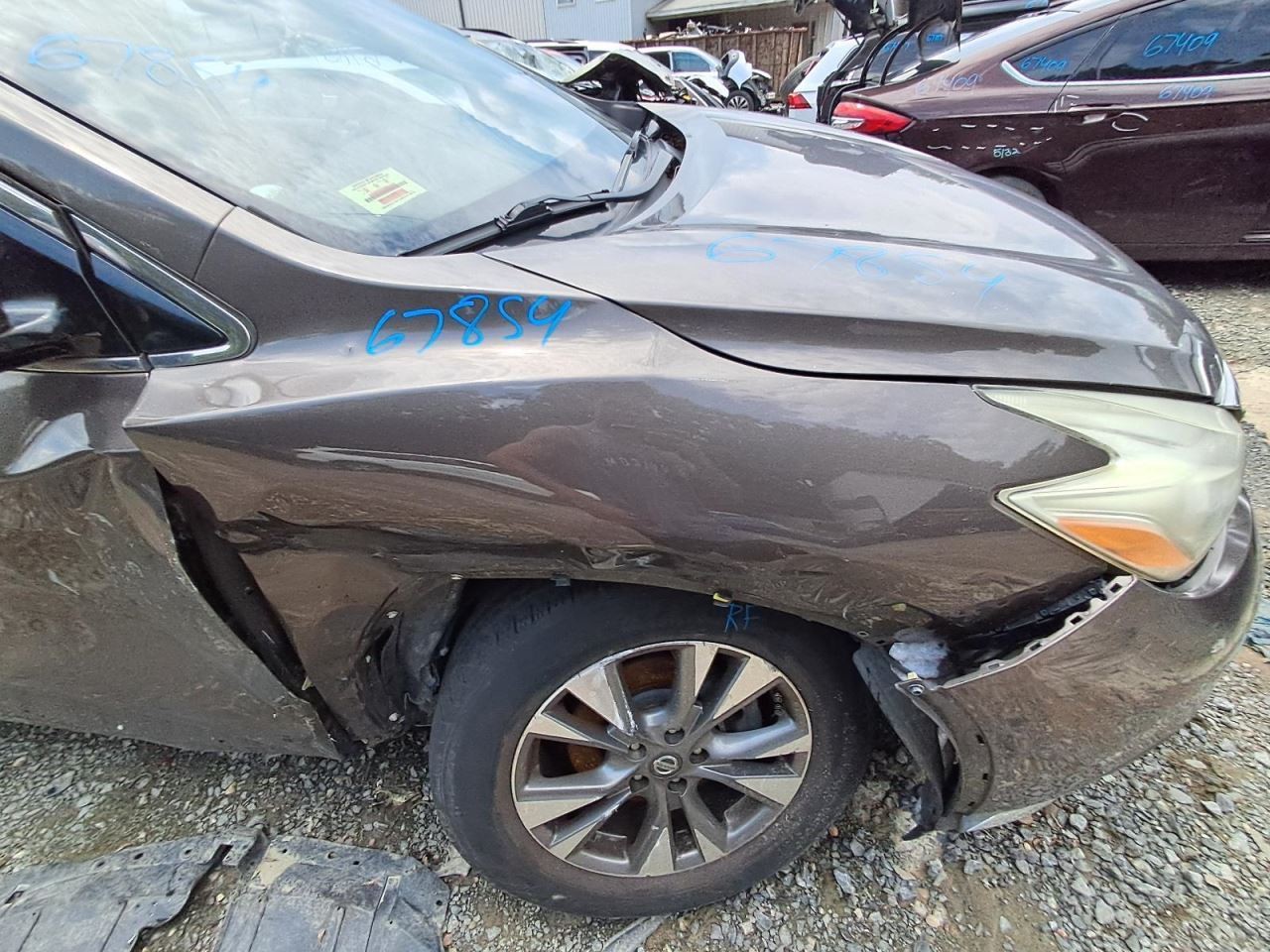 MURANO 2016 Transmission Shift 3010495