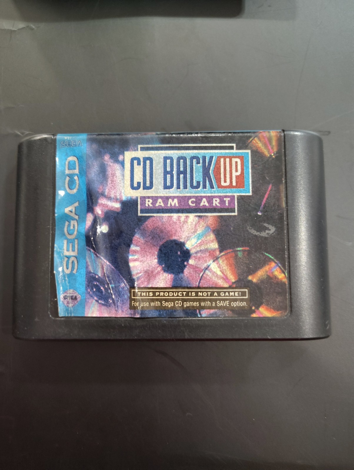 Sega CD Back Up Ram Cart Cartridge Only Backup Authentic OEM Tested